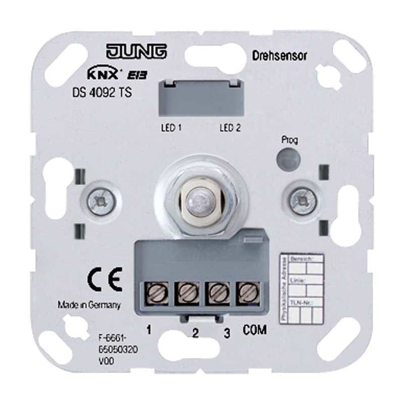 EURO UNITECH ELEKT - UEKDS4092TS PULSANTE ROTATIVO KNX, CON INTERF.