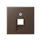 EURO UNITECH ELEKT - UEKA569-1PLUAMO MASCHERINA PER PRESA TELEFONICA/DATI,