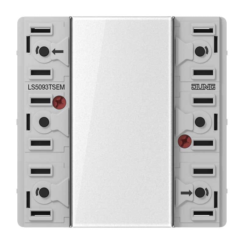 EURO UNITECH ELEKT UEKLS5093TSEM MODULO D ESP. PER SENS. TASTI F50 KNX,