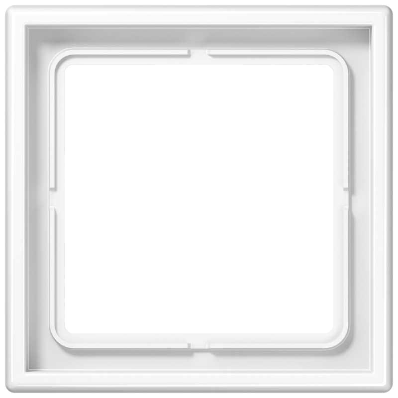 EURO UNITECH ELEKT UEKLS981WW PLACCA 1 MODULO, BIANCO ALPINO
