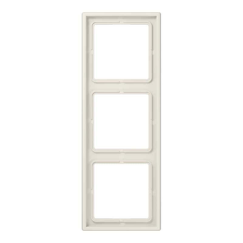 EURO UNITECH ELEKT UEKLS983W PLACCA 3 MODULI, BIANCO
