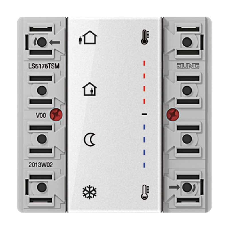 EURO UNITECH ELEKT UEKLS5178TSM MODULO TERMOSTATO A TASTI F50 KNX CON AC
