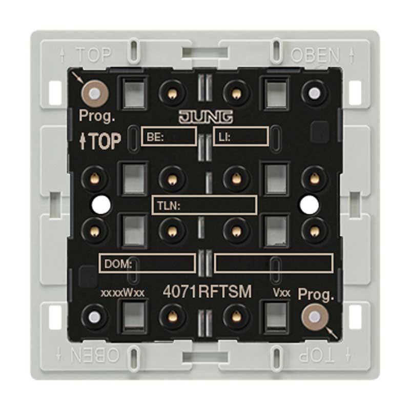 EURO UNITECH ELEKT UEK4071RFTSM PULSANTIERA RADIO KNX RF 1 CANALE