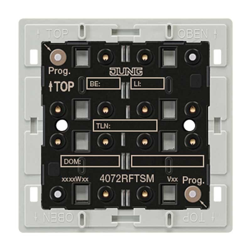EURO UNITECH ELEKT - UEK4072RFTSM PULSANTIERA RADIO KNX RF 2 CANALI