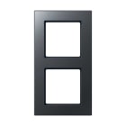 EURO UNITECH ELEKT - UEKAC582BFANM Placca 2 moduli, A creation,