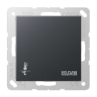 EURO UNITECH ELEKT - UEKA2178BFORTSANM TERMOSTATO KNX CON ACCOPP. INTEGR. E