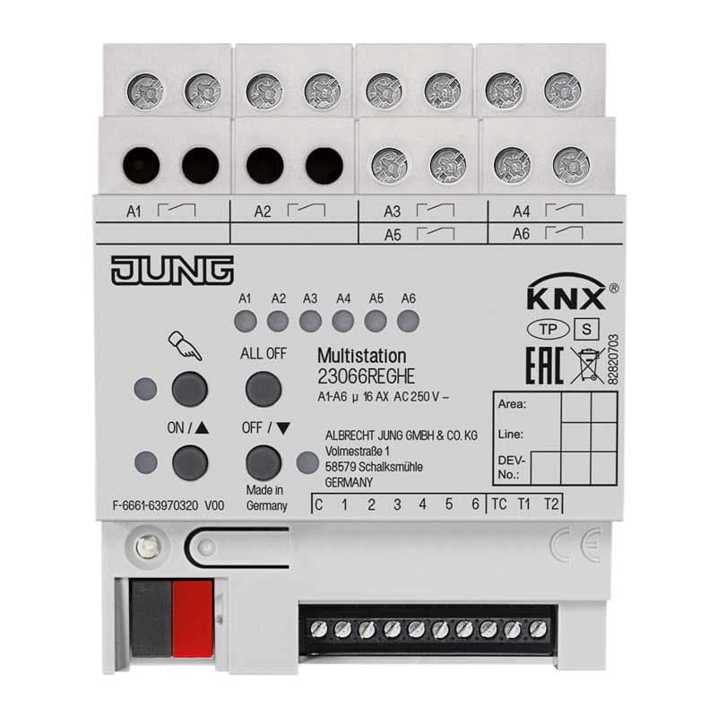 EURO UNITECH ELEKT UEK23066REGHE KNX MULTISTATION