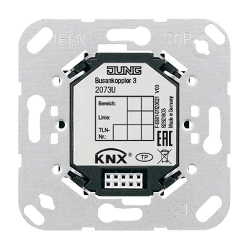 EURO UNITECH ELEKT UEK2073U ACCOPPIATORE BUS KNX 3