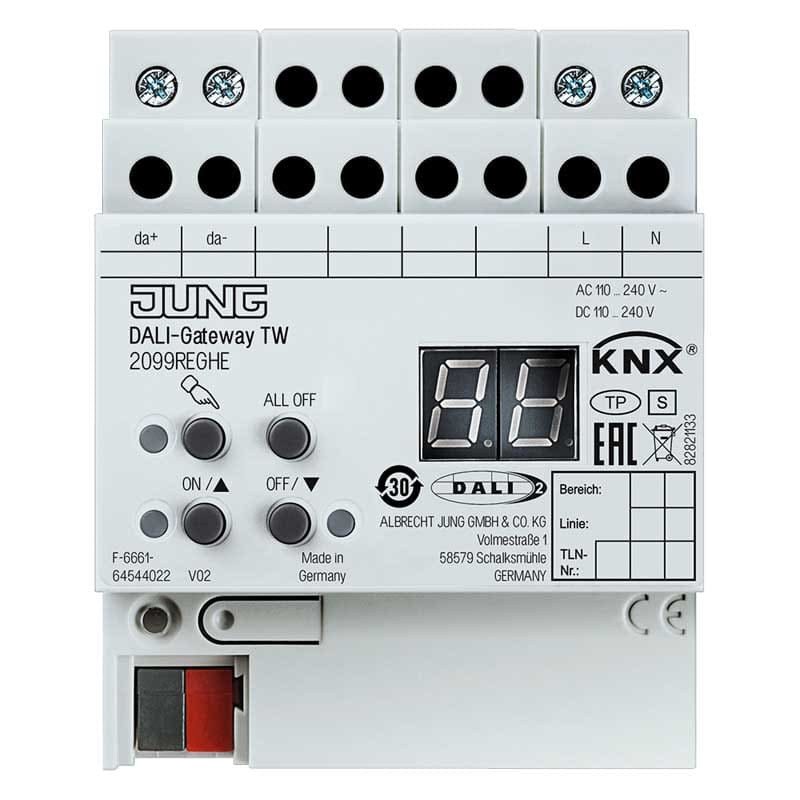 EURO UNITECH ELEKT UEK2099REGHE KNX DALI-Gateway TW