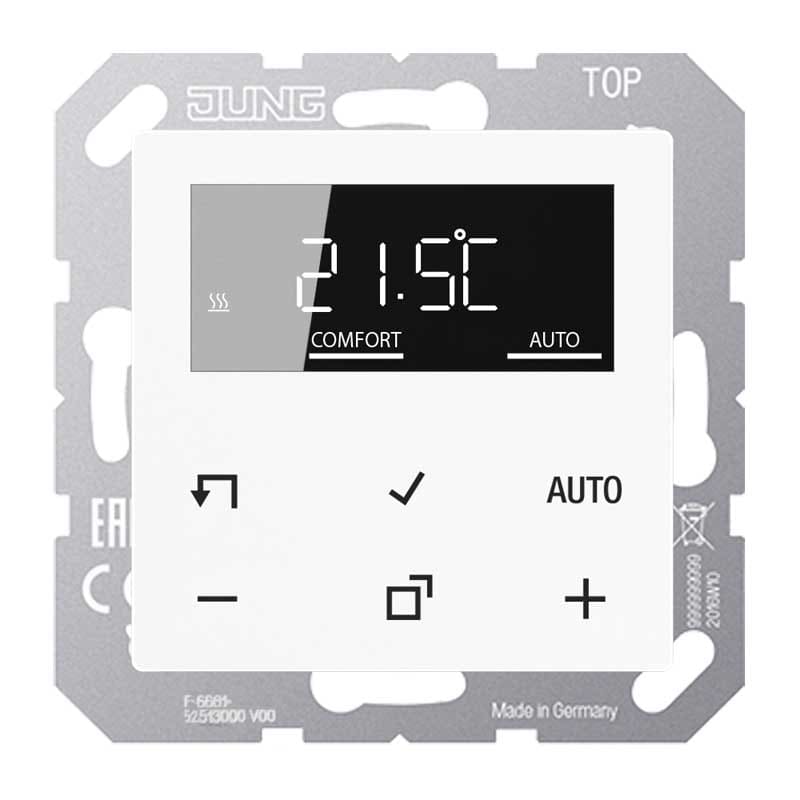 EURO UNITECH ELEKT - UEKTRDA1790WW TERMOSTATO AMBIENTE CON DISPLAY