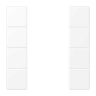 EURO UNITECH ELEKT - UEKLS504TSAWWM Copritasti per sens. 4 canali, F50