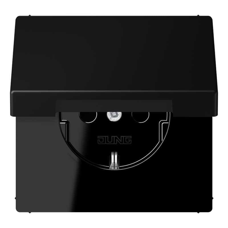 EURO UNITECH ELEKT - UEKLS1521KIKLSWM SCHUKO(R) Steckd.m.Klappd.KI