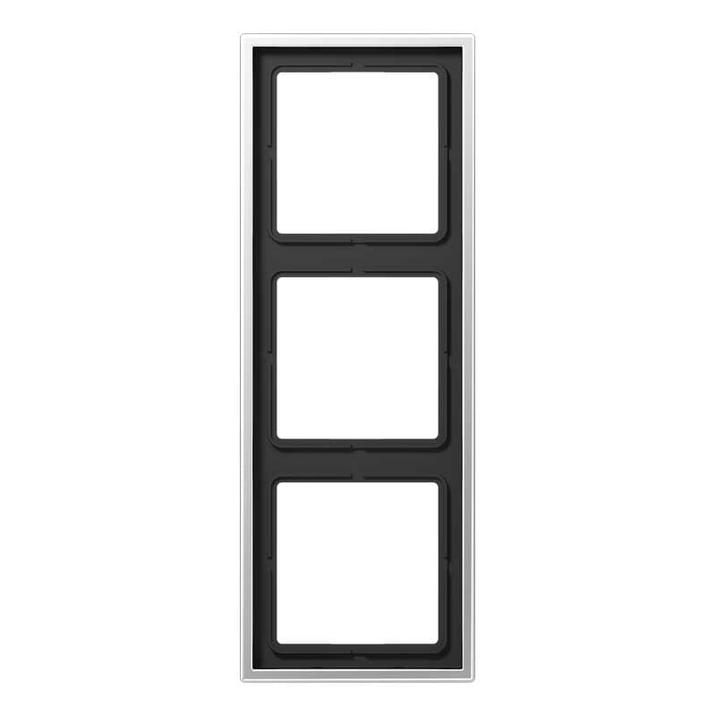 EURO UNITECH ELEKT - UEKAL2983 Placca 3 moduli, alluminio