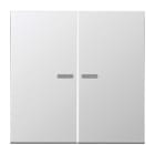 EURO UNITECH ELEKT UEKAL10921STRF PULSANTE KNX RF, 2 CANALI