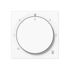 EURO UNITECH ELEKT - UEKA1749BFWW Mascherina per termostati RTR e FTR