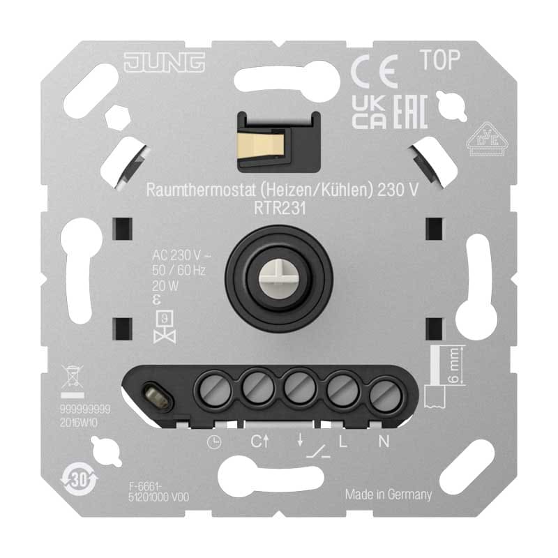 EURO UNITECH ELEKT UEKRTR231 TERMOSTATOAMBIENTE230*V
