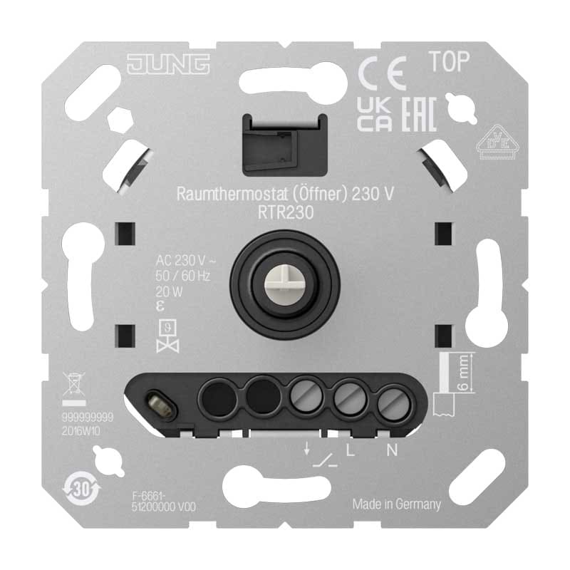 EURO UNITECH ELEKT UEKRTR230 TERMOSTATOAMBIENTE230*V