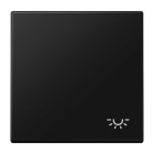 EURO UNITECH ELEKT - UEKLS990LSWM COPRITASTO CON SIMBOLO LUCE,