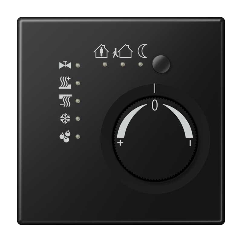 EURO UNITECH ELEKT UEKLS2178SWM TERMOSTATO KNX CON ACCOPP. INTEGR.