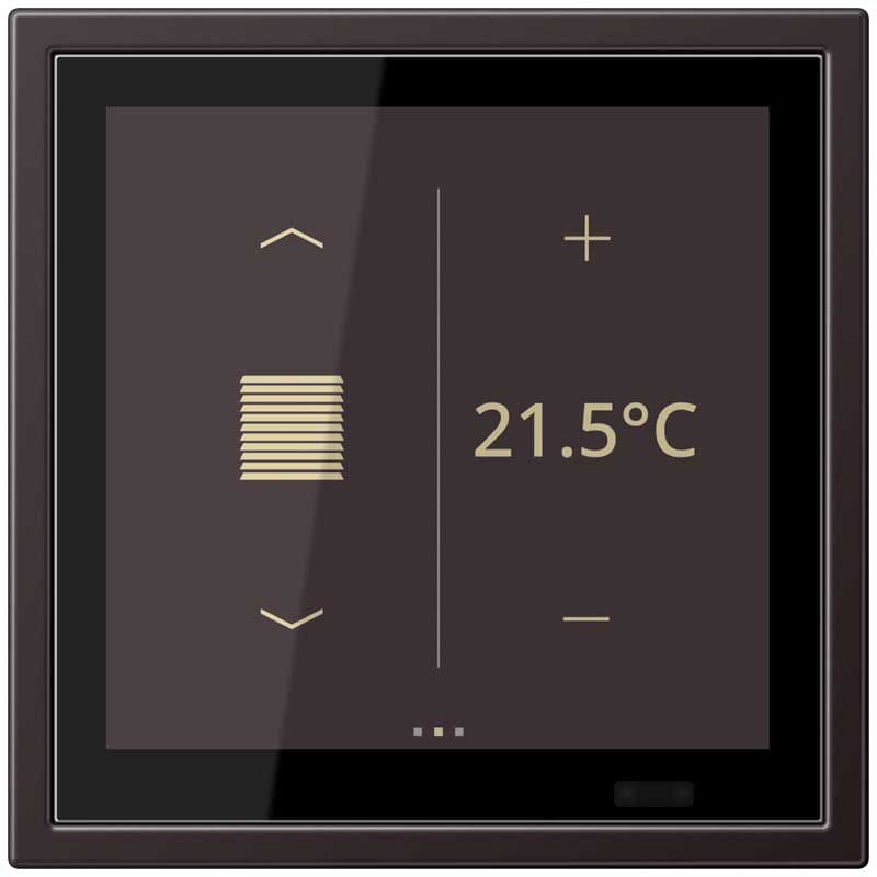 EURO UNITECH ELEKT UEKLSZAL459BFD1SD CONTROLLER AMBIENTALE KNX LS TOUCH