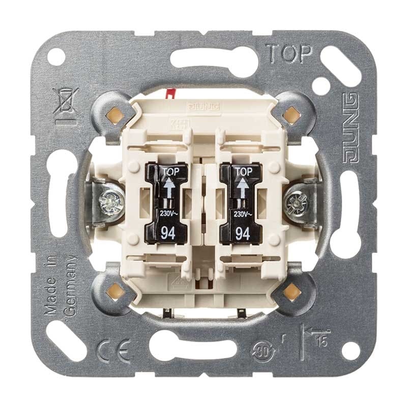 EURO UNITECH ELEKT UEK535U5 DOPPIOPULSANTE10AX250V ,