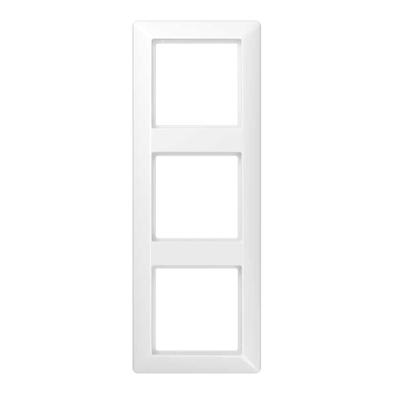 EURO UNITECH ELEKT UEKAS583WW PLACCA 3 MODULI, BIANCO ALPINO