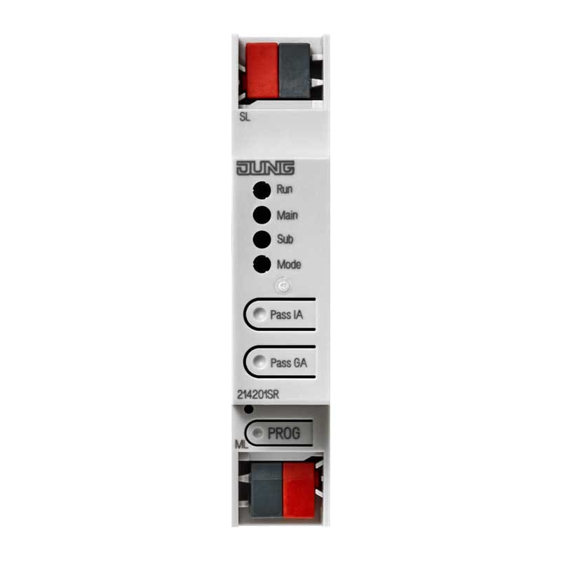 EURO UNITECH ELEKT UEK214201SR ACCOPPIATORE DI CAMPO/DI LINEA KNX