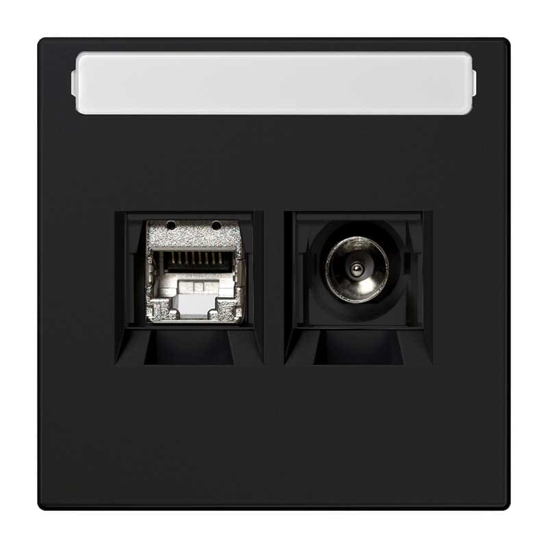 EURO UNITECH ELEKT - UEKMMDLS4521SWM PRESA PER SMART TV CON CONNETTORI