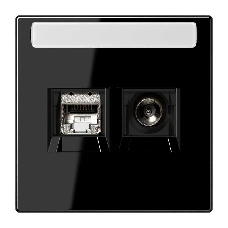 EURO UNITECH ELEKT UEKMMDLS4521SW PRESA PER SMART TV CON CONNETTORI