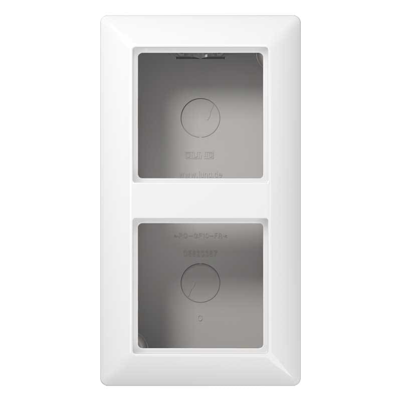 EURO UNITECH ELEKT UEKAS582AWW SCATOLA SPORGENTE 2 MODULI,