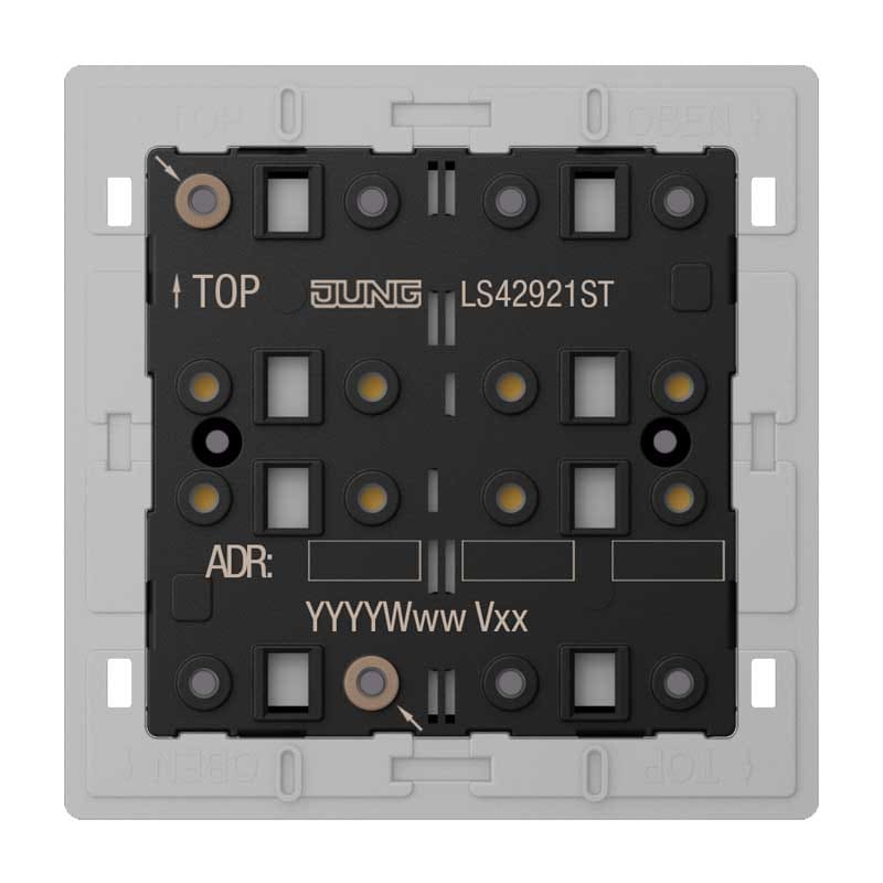 EURO UNITECH ELEKT UEKLS42921ST MODULO PER SENSORE A TASTI KNX CON ACC.