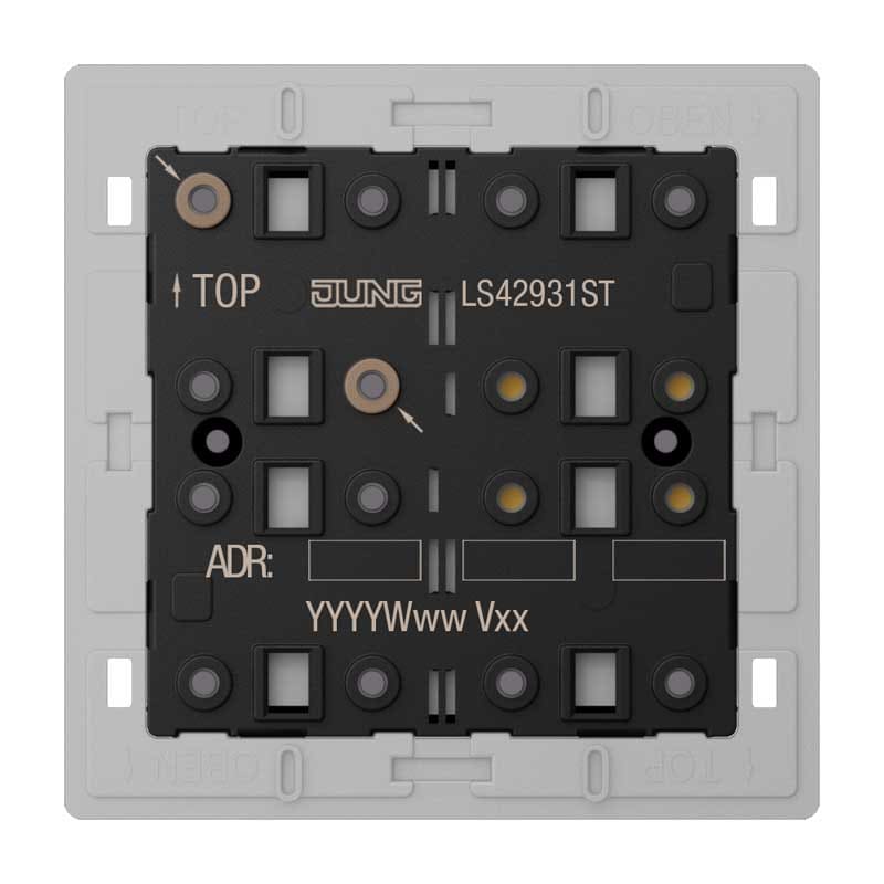 EURO UNITECH ELEKT UEKLS42931ST MODULO PER SENSORE A TASTI KNX CON ACC.