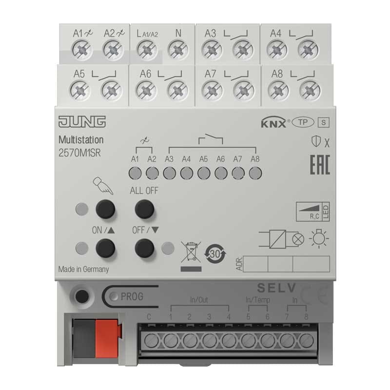 EURO UNITECH ELEKT UEK2570M1SR KNX MULTISTATION COMPATTO