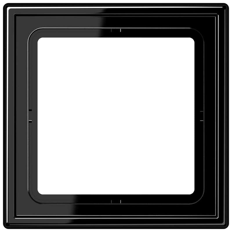 EURO UNITECH ELEKT UEKLS981SW PLACCA 1 MODULO, NERO
