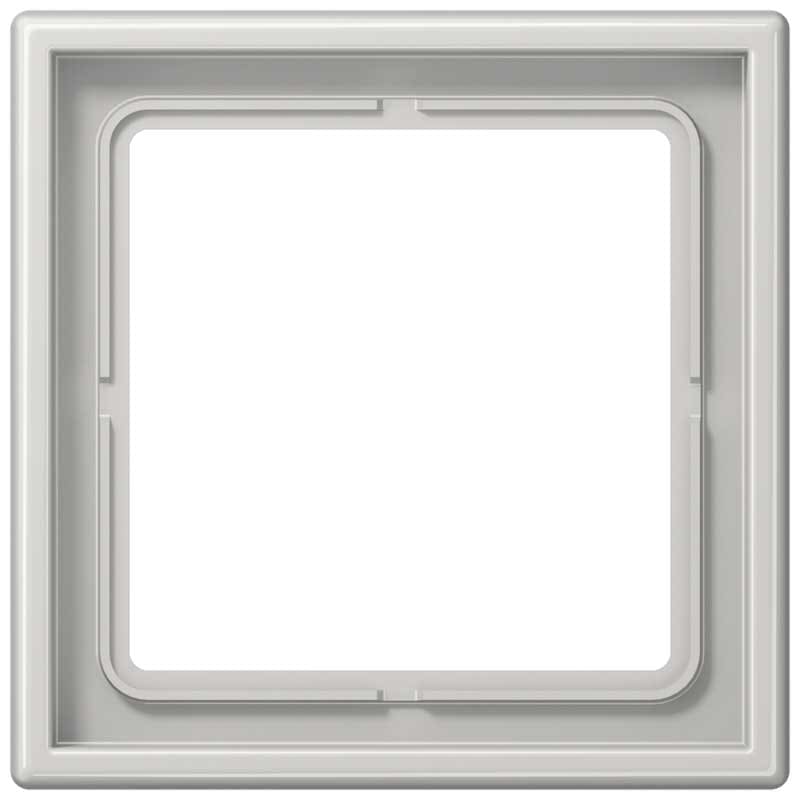 EURO UNITECH ELEKT UEKLS981LG PLACCA 1 MODULO, GRIGIO CHIARO