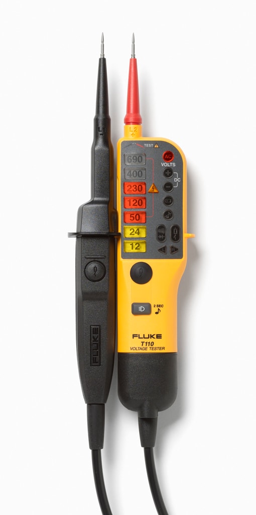 FLUKE ITALIA SRL - FLK4016950 T110 TESTER DUE POLI CONT/TENS/ROT FASI