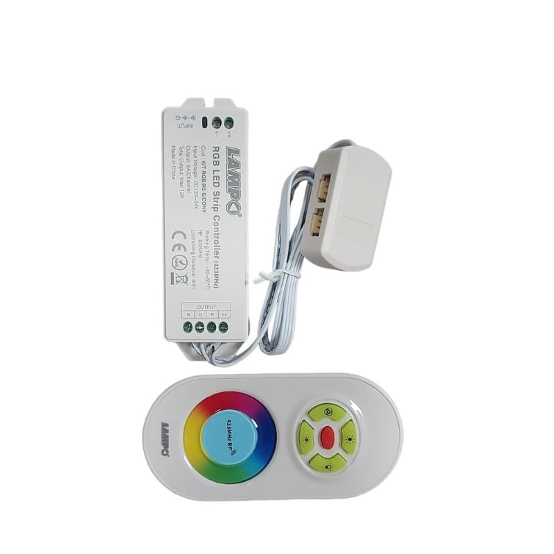 LAMPO LIGHTING TECHN LMOKITRGBR2 KIT RADIOFREQUENZA TOUCH S/CONV 12/24V