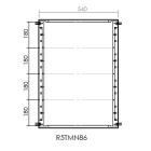 DKC-RAMBLOCK RMBR5TMN86 TELAIO MODULARE 800X600