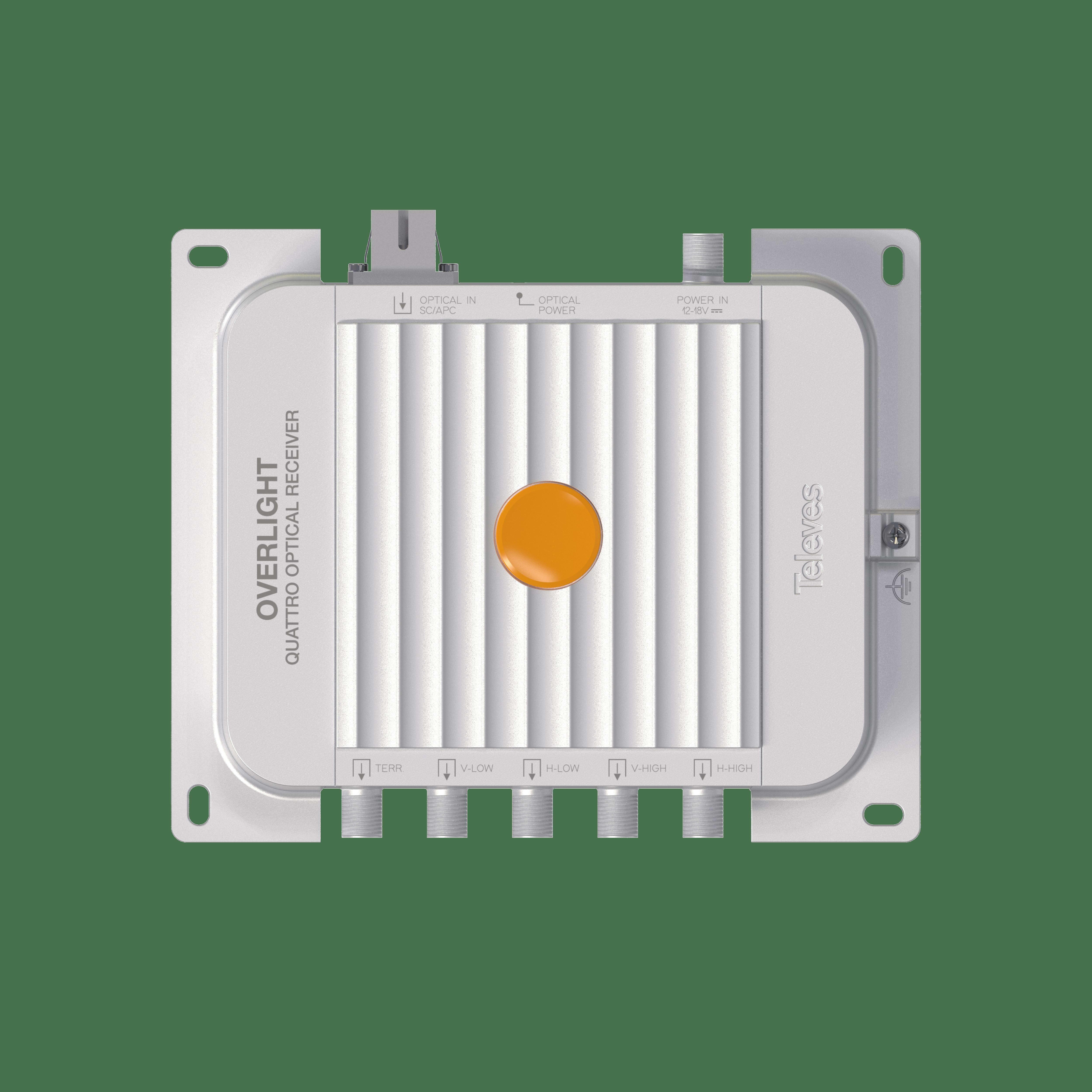 TELEVES ITALIA SRL TVV237640 RX FO OVERLIGHT QUATTRO + DTT
