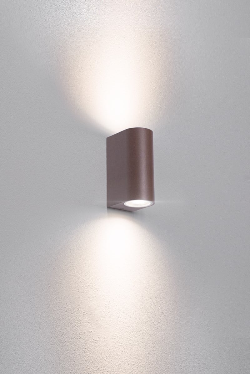 CENTURY ITALIA SRL CUYAXO-2GU10C APPLIQUE LED AXO BIDIREZ. CORTEN