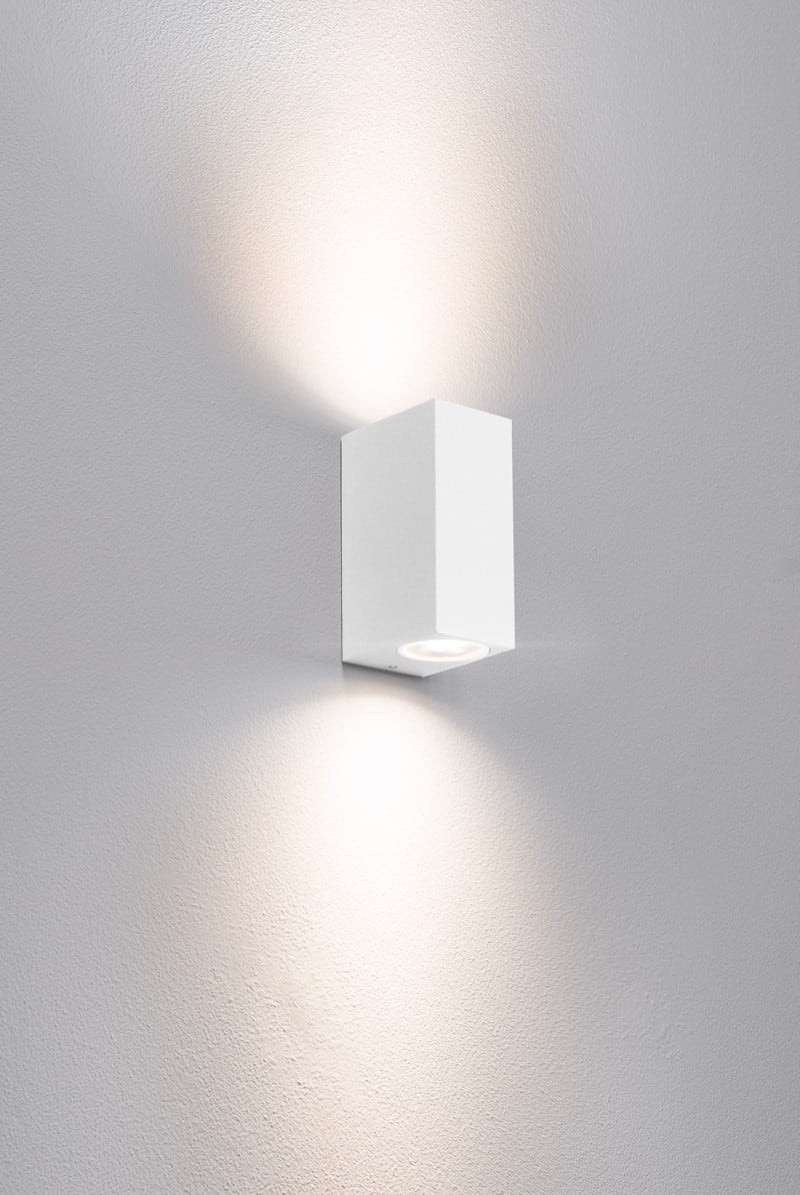 CENTURY ITALIA SRL CUYAXO-2GU10SB APPLIQUE LED AXO QUADRATA BIDIREZ. BIAN