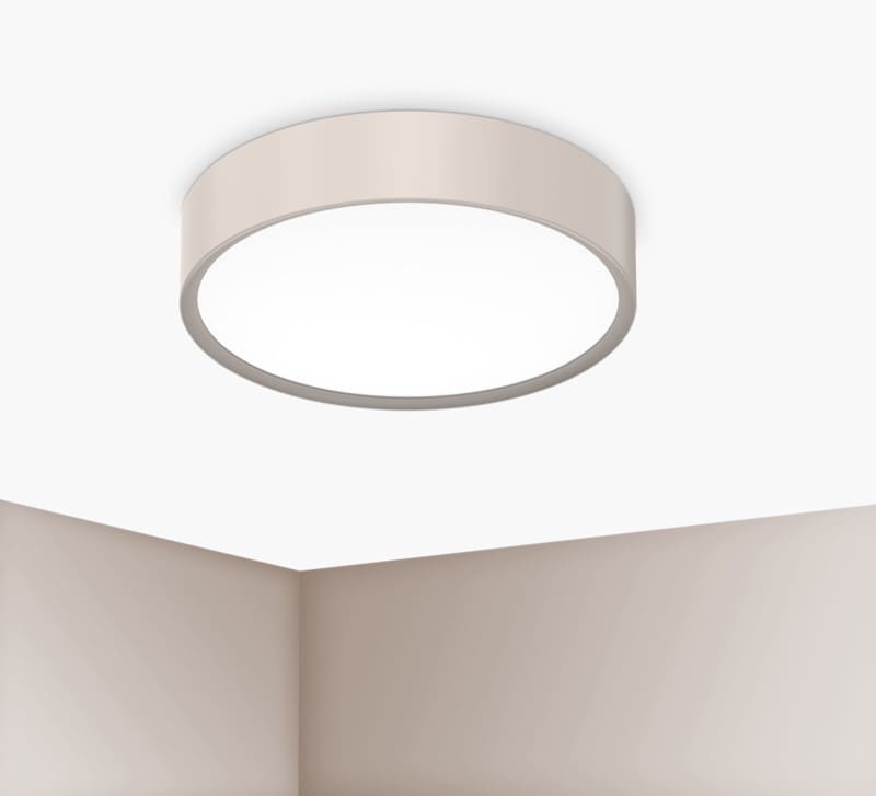 CENTURY ITALIA SRL - CUYBCL-2440SA PLAF. BLANCA LUXE 400MM SABBIA