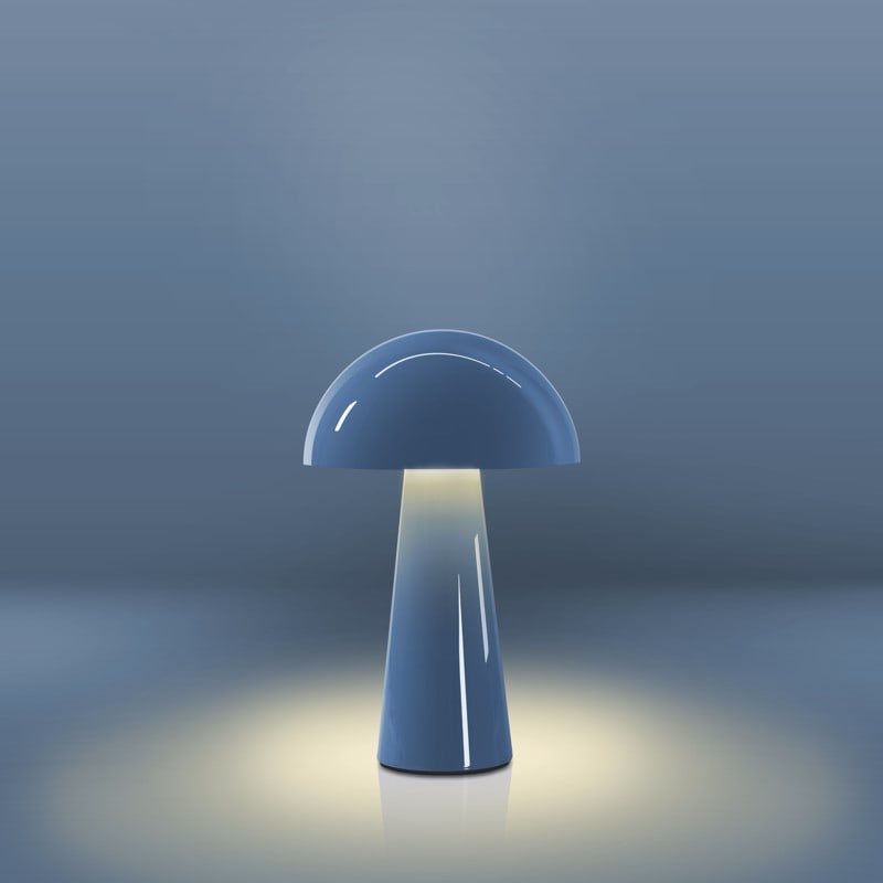 CENTURY ITALIA SRL CUYCOBLUG-152527 LAMP. DA TAVOLO COCO RICAR. BASE PG BLU
