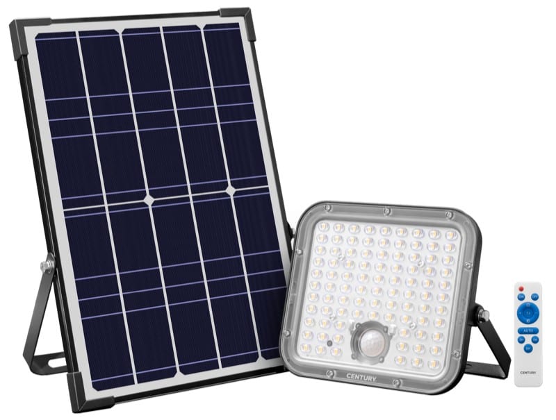 CENTURY ITALIA SRL CUYERGY-3016040 PROIETTORE LED SOLARE ENERGY SENSOR