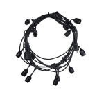 CENTURY ITALIA SRL CUYFSTAN-2202700 FIESTA LED FILO LUCI NERO 10M - 220-240V