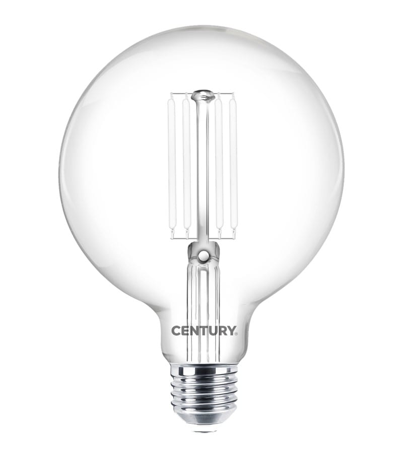 CENTURY ITALIA SRL CUYING125W-142740 FIL. LED INCANTO WHITE GLOBO CHIARA G125