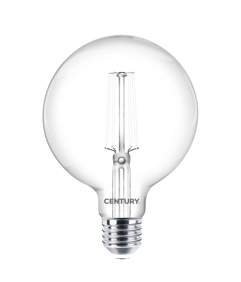 CENTURY ITALIA SRL CUYING95W-092740 FIL. LED INCANTO WHITE GLOBO CHIARA G95