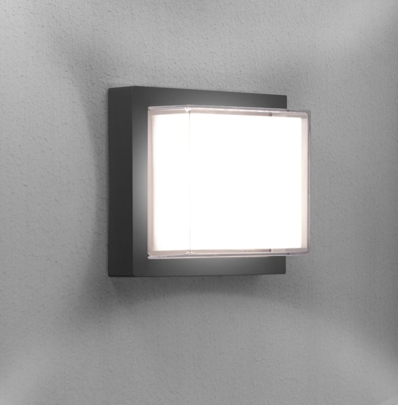 CENTURY ITALIA SRL CUYPASGR-101640 PLAFONIERA LED PURA SQUARE ANTRACITE