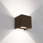 CENTURY ITALIA SRL CUYUDSCO-2012 APPLIQUE LED UP&DOWN QUADRATO CORTEN