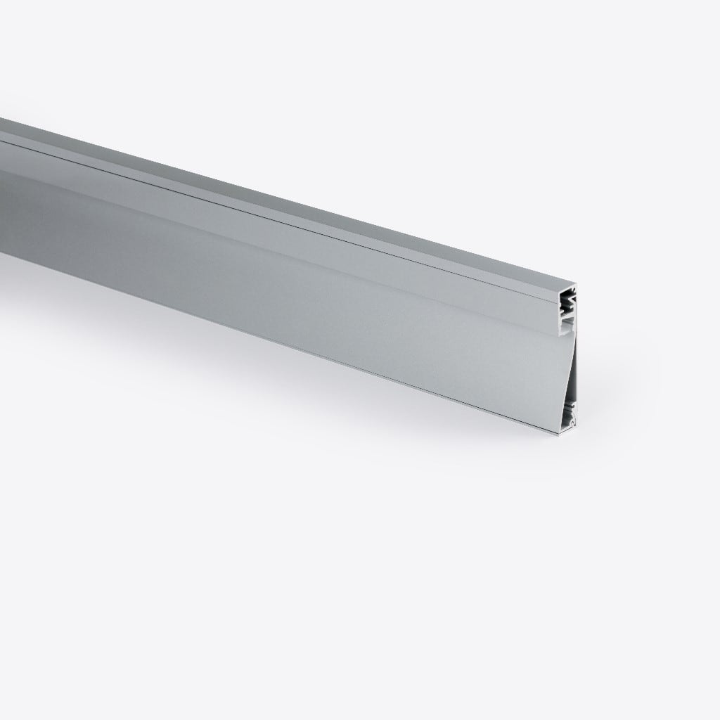THREELINE ITALIA SRL EHTPF8016RDBL Profilo allum. battiscopa 2m 80x16mm Bia
